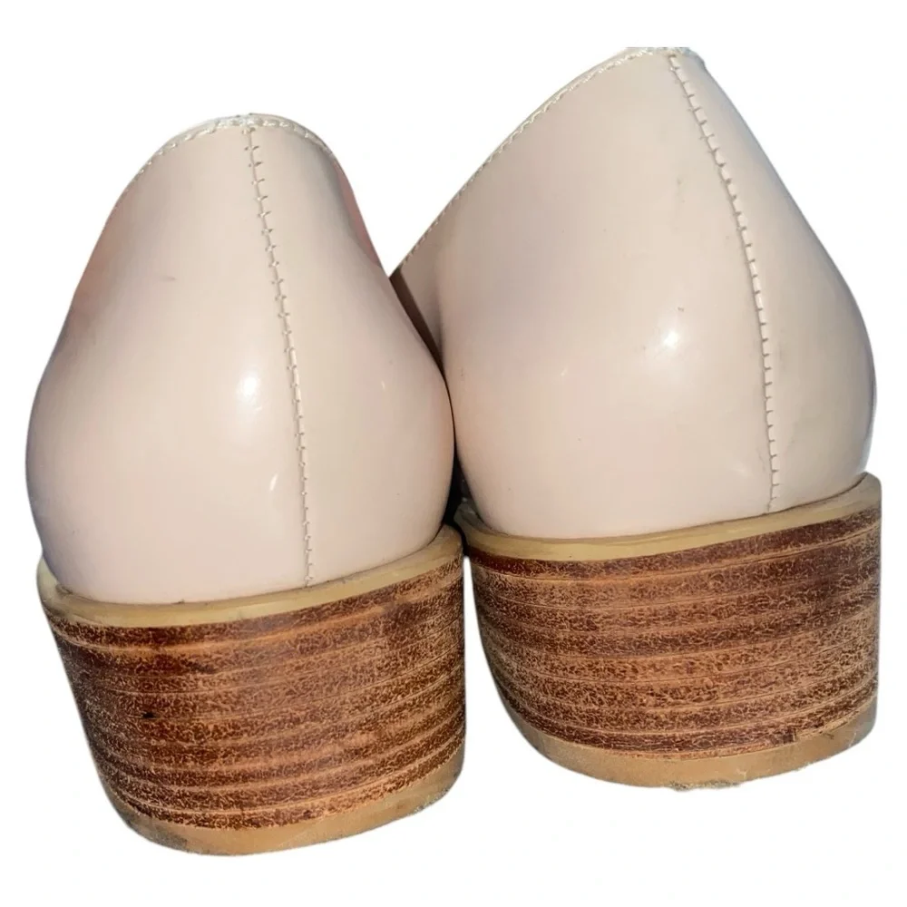 Rachel Comey Patent Leather Beige Flats - Picture 4 of 7